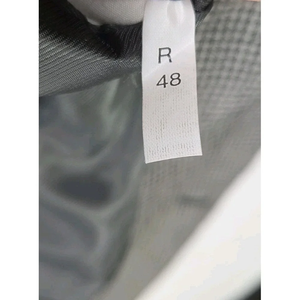Bert Pulitzer Blazer 48R Gray Houndstooth Sport Coat Classic Big Mens Jacket...